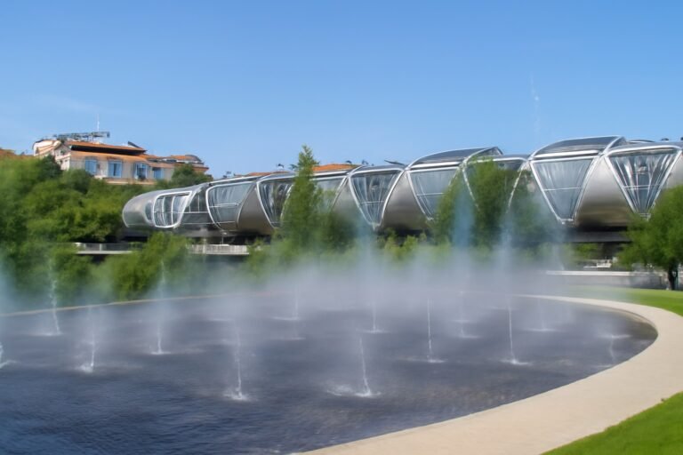 playa madrid río
